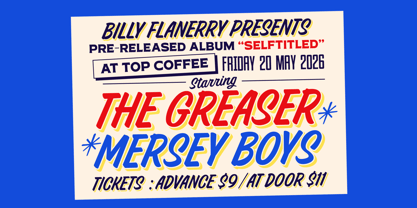 Special Season Font Poster 11