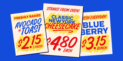 Special Season Font Poster 2