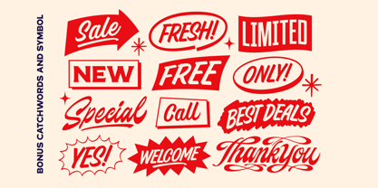 Special Season Font Poster 14