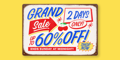 Special Season Font Poster 12