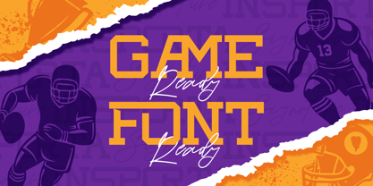 Insporta Signature Font Poster 12