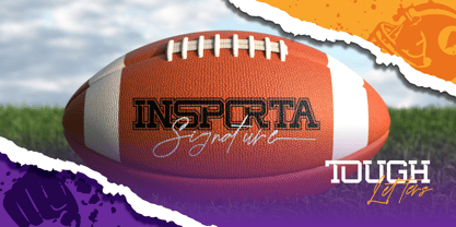 Insporta Signature Font Poster 5
