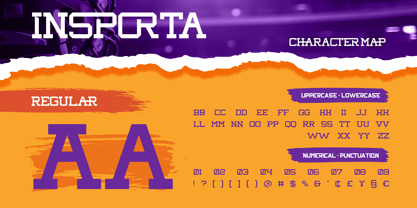 Insporta Signature Font Poster 2
