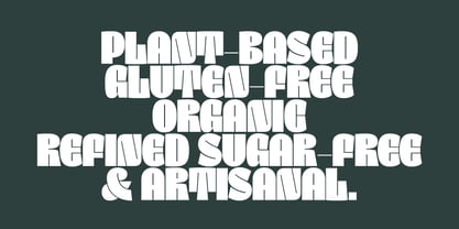 Kanat Latin Font Poster 9