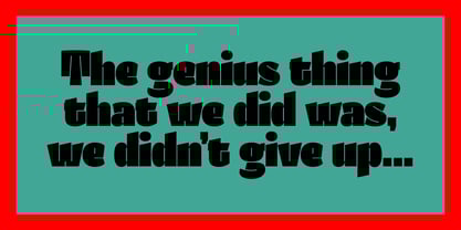 Kanat Latin Font Poster 3