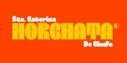 Kanat Latin Font Poster 8