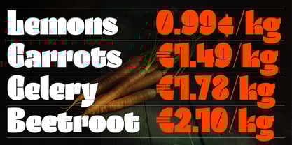 Kanat Latin Font Poster 7