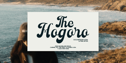 Nostern Script Font Poster 3