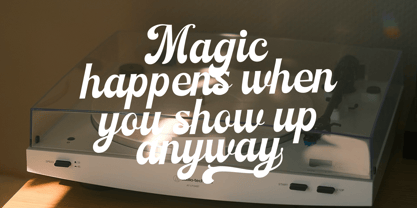 Nostern Script Font Poster 6