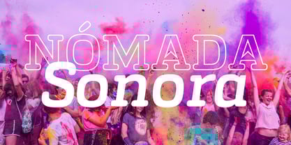 Bronta Slab Font Poster 9