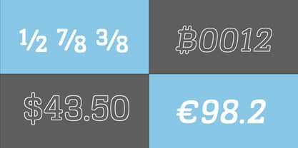 Bronta Slab Font Poster 6