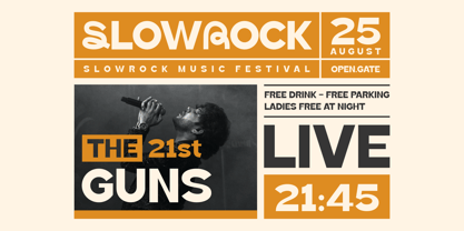 Akira Toru Font Poster 3