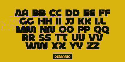 Demanio Font Poster 6