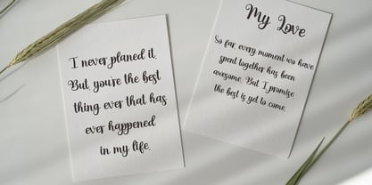 Handmade Cute Font Poster 2