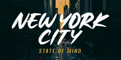 Relax Brush Font Poster 5