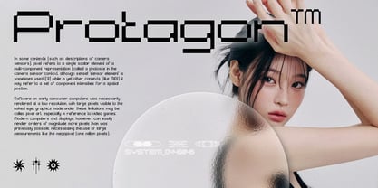Protagon Font Poster 10