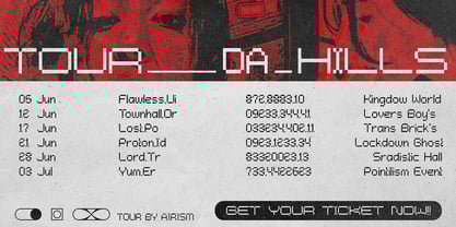 Protagon Font Poster 12