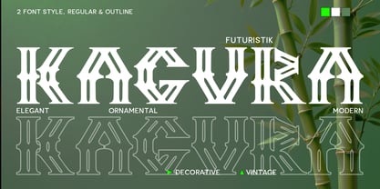 Kagura Font Poster 1