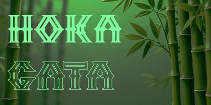 Kagura Font Poster 2