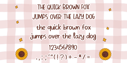 Bloomy Alright Font Poster 5