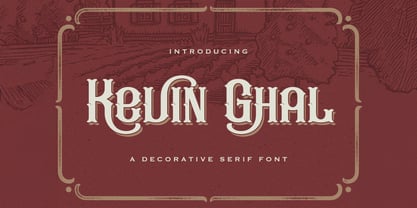 Kevin Ghal Font Poster 1