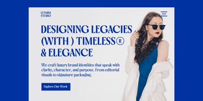 Bluemun Font Poster 10