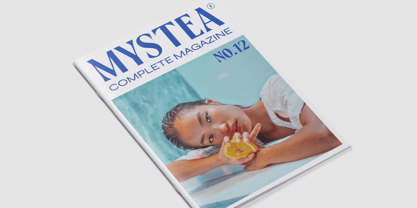 Bluemun Font Poster 5