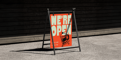 MN Ravenmark Font Poster 13