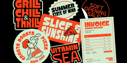 MN Ravenmark Font Poster 12