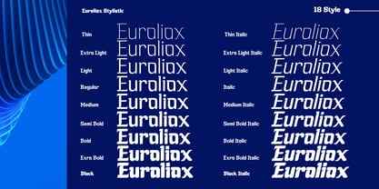 Euraliax Variable Font Poster 5