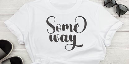 Gaelyn Script Font Poster 4