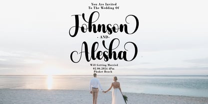 Gaelyn Script Font Poster 5