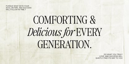 The Zondaya Gevola Font Poster 10