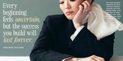 The Zondaya Gevola Font Poster 5