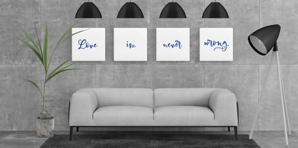 Allegory Font Poster 7