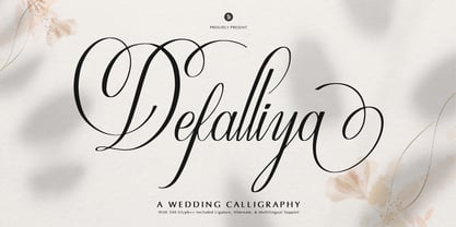 Defalliya Font Poster 1