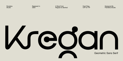 Kregan Font Poster 1