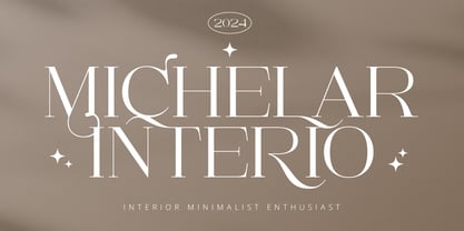 Sesandra All Caps Serif Font Poster 2