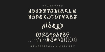 MC Alliaqz Font Poster 7
