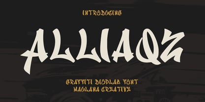 MC Alliaqz Font Poster 1