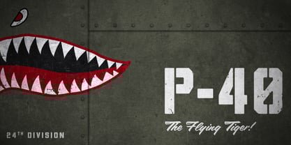 Military Surplus Font Poster 2