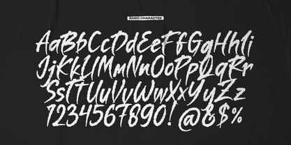 Amorim Santos Font Poster 10