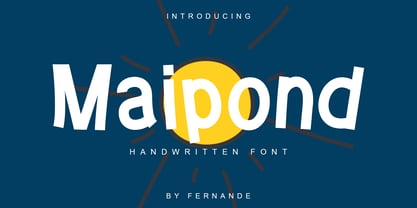 Maipond Font Poster 1