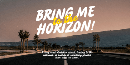 Darkey Font Poster 7