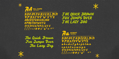 Darkey Font Poster 9