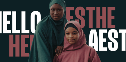 Tokamoka Display Font Poster 3