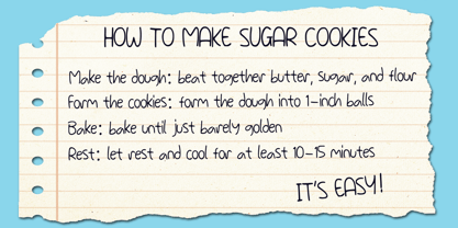 Bobby Handwriting Font Poster 3