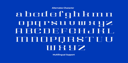 Zustra Font Poster 5