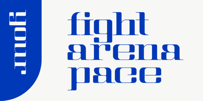 Zustra Font Poster 2