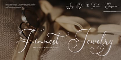 Gladyamor Font Poster 6